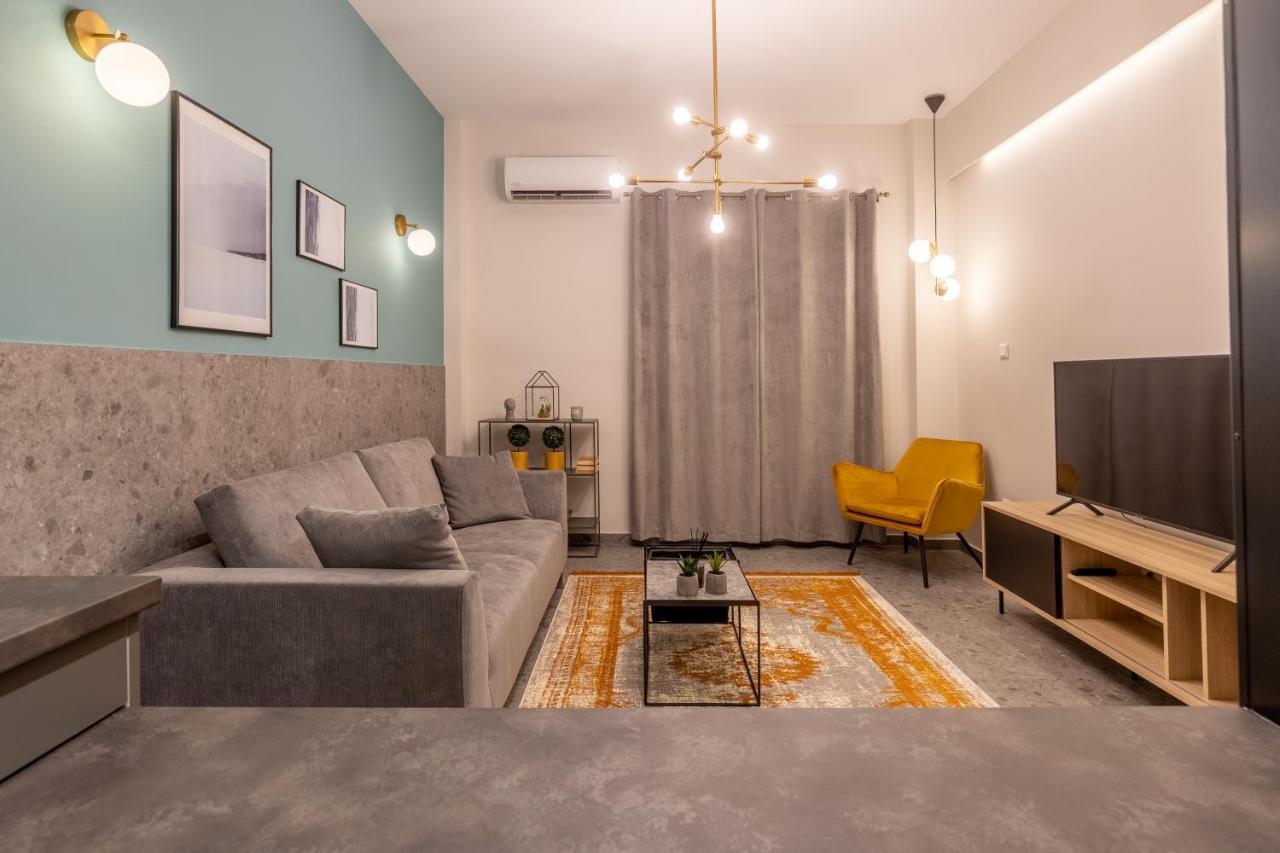 Elegant Apt 5' From Ampelokipi Metro Station Athens Luaran gambar